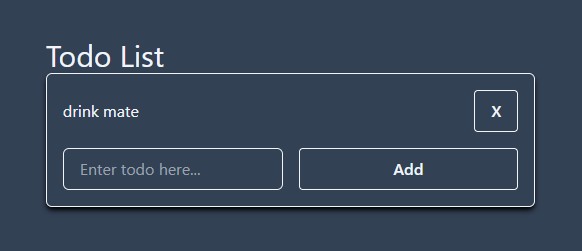 Finished template todo list